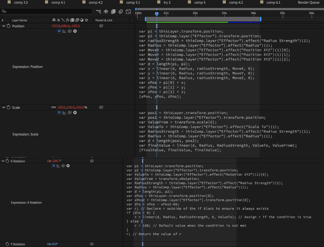 Turning Animation process media 1