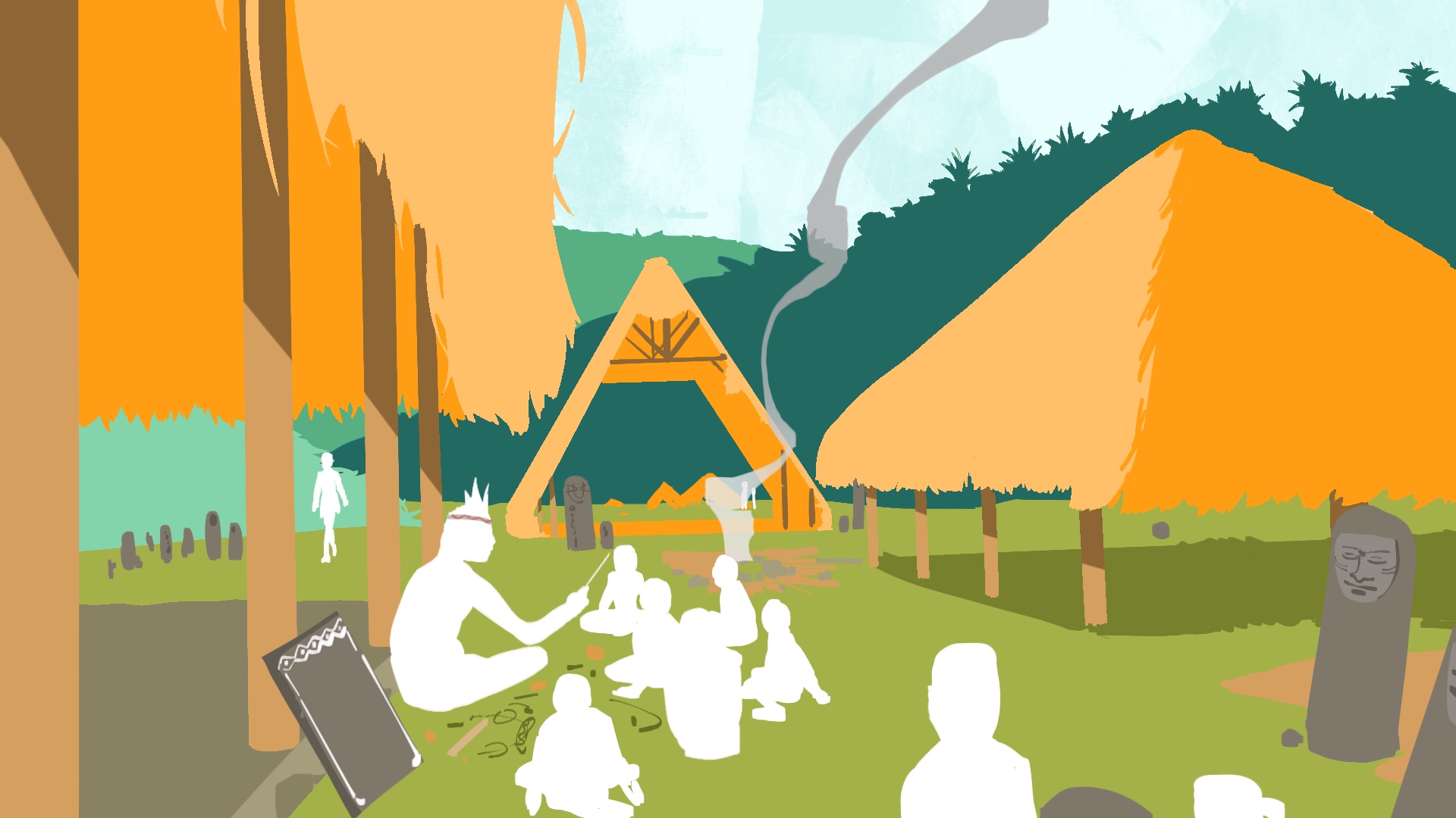 Scene Illustration concept media 4